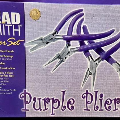 Purple Plierz The Beadsmith Beader's..