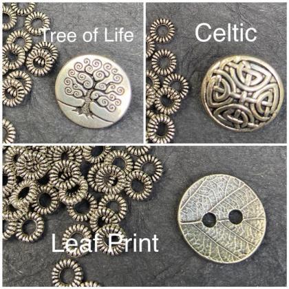 Kit Brown Picasso Zig Zag Silver Celtic Bracelet..