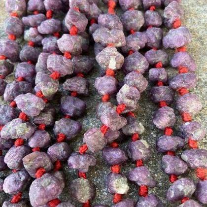 Raw Nugget Natural Rubies Ruby Corundum Gemstone..