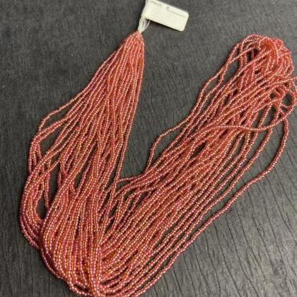 Limited Edition 13/0 3 Seed Bead 12 Strand Hank..